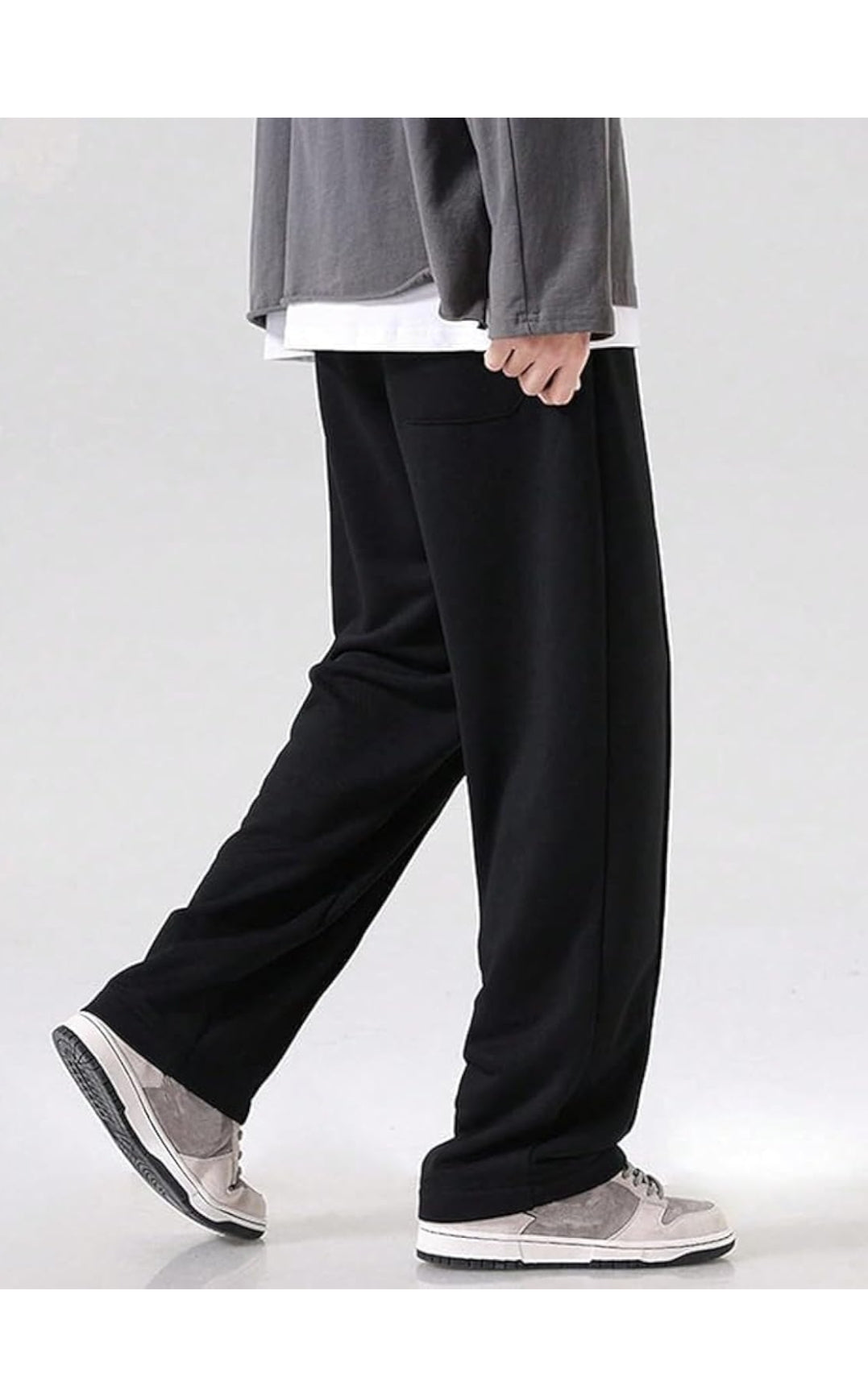Men’s Premium Straight Fit Jogger Pants | Casual Loose Fit Trousers | Comfortable Daily Wear (Multi-Color Available)