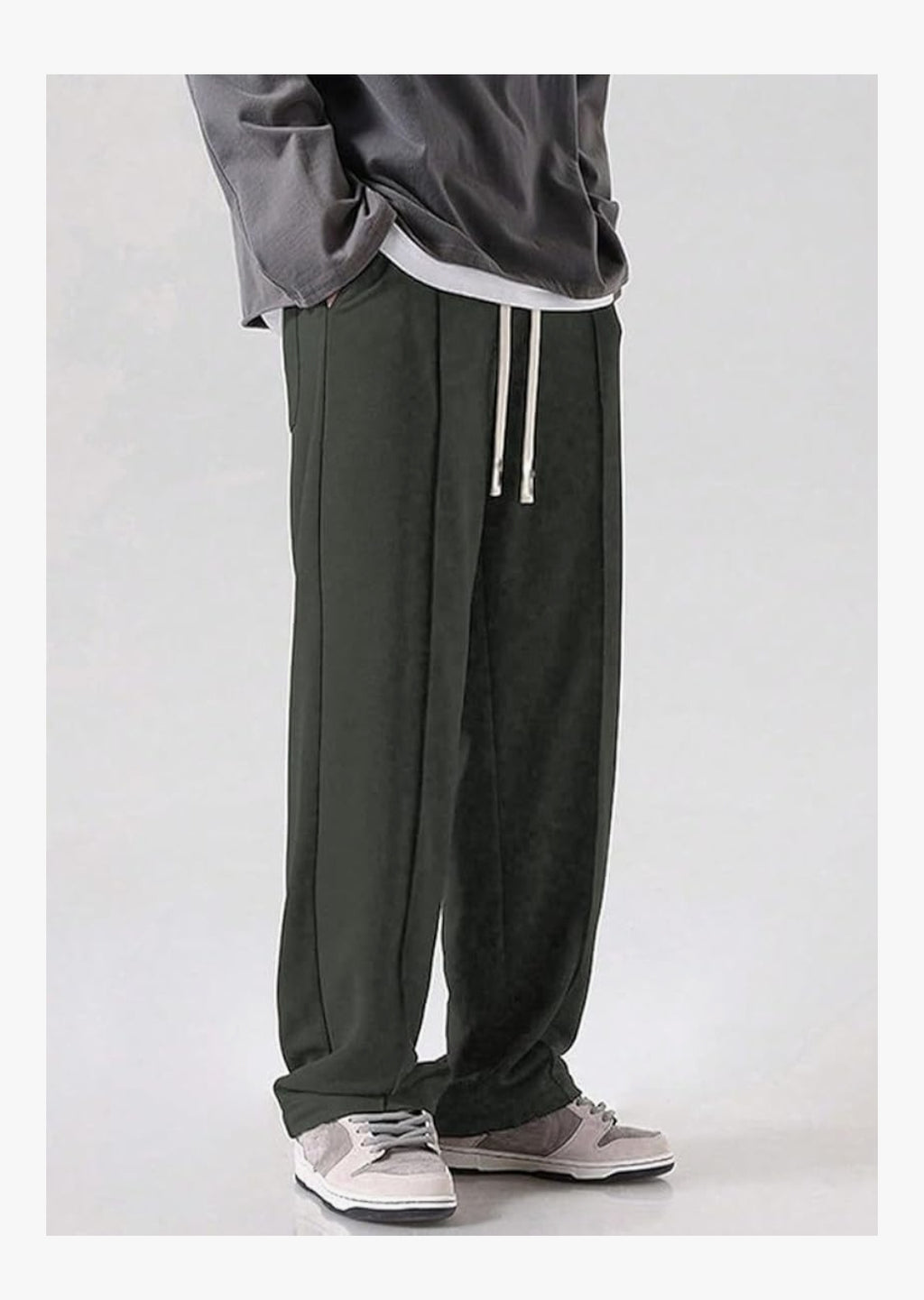 Men’s Premium Straight Fit Jogger Pants | Casual Loose Fit Trousers | Comfortable Daily Wear (Multi-Color Available)