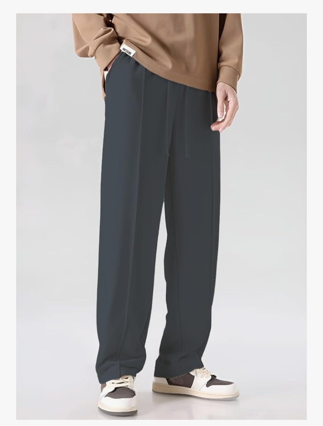 Men’s Premium Straight Fit Jogger Pants | Casual Loose Fit Trousers | Comfortable Daily Wear (Multi-Color Available)