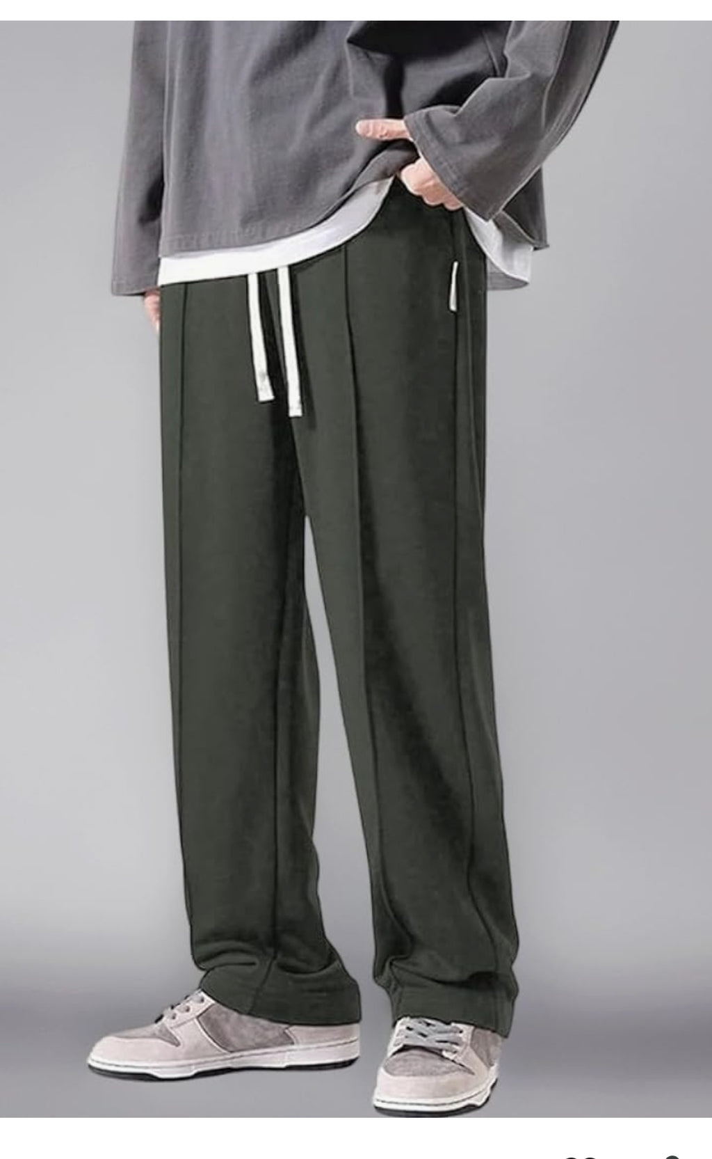 Men’s Premium Straight Fit Jogger Pants | Casual Loose Fit Trousers | Comfortable Daily Wear (Multi-Color Available)