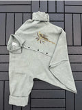 Premium Olive Green Embroidered Casual Shirt