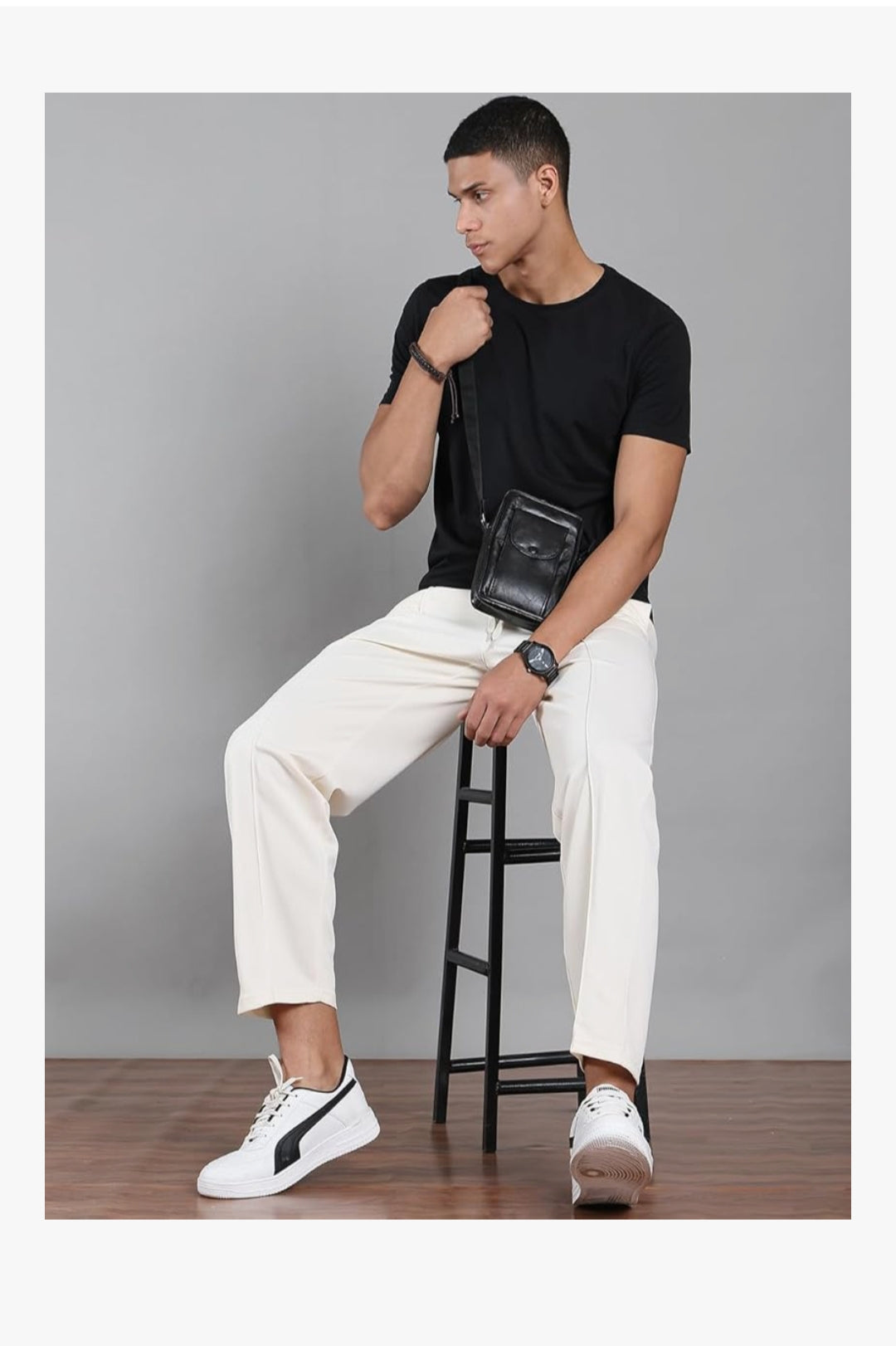 Men’s Premium Straight Fit Jogger Pants | Casual Loose Fit Trousers | Comfortable Daily Wear (Multi-Color Available)