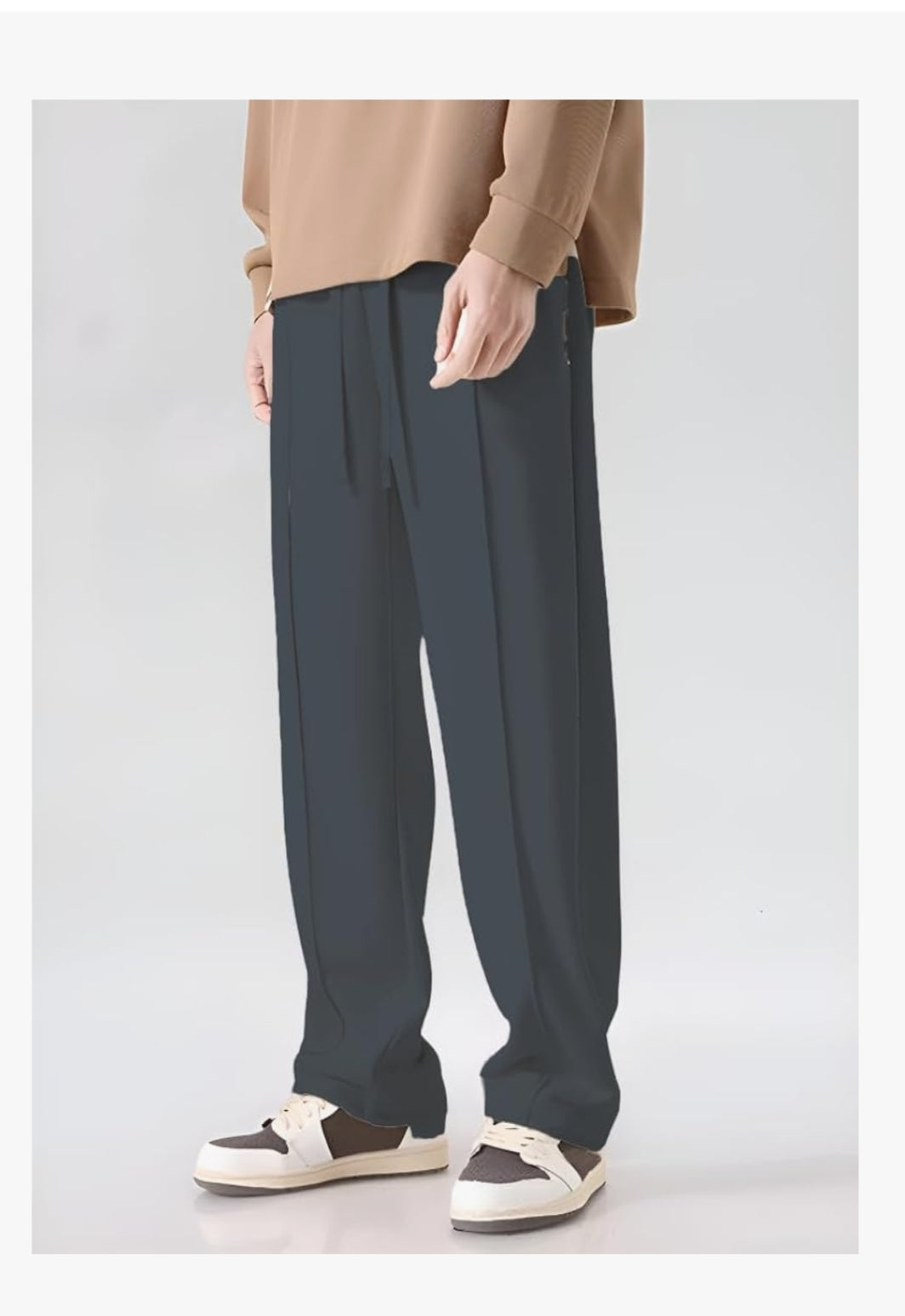 Men’s Premium Straight Fit Jogger Pants | Casual Loose Fit Trousers | Comfortable Daily Wear (Multi-Color Available)